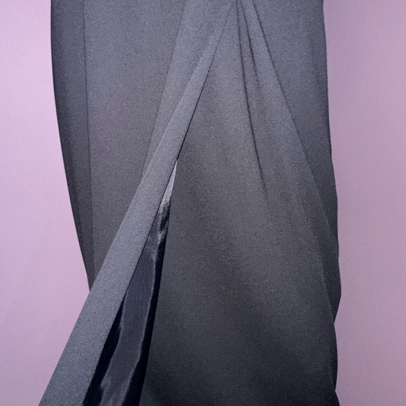 NWT Jones New York Vintage Black Sleeveless Dress W/ Buttons Down Back, SZ 6 (H) - Picture 4 of 10